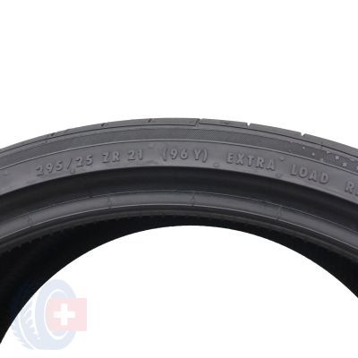 4. 295 25 21 2x CONTINENTAL 295/25 ZR21 96Y XL SportContact 6 Sommerreifen 5mm 2020