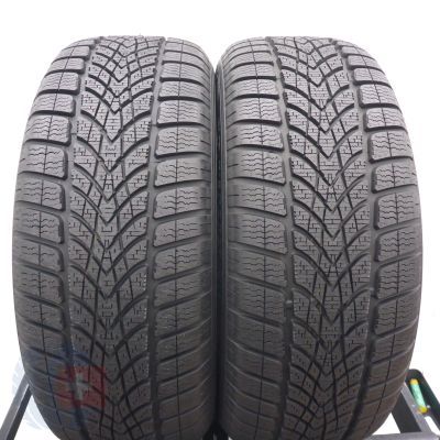 4. 4 x DUNLOP 225/55 R16 95H SP Winter Sport 4D Run Flat Winterreifen 2017 WIE NEU VOLL