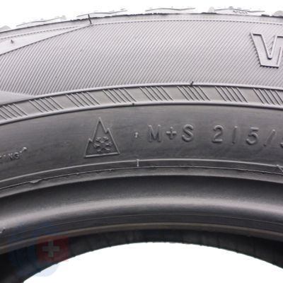 2. 215 55 18 4x NOKIAN 215/55 R18 95H WR SUV 4 Winterreifen 6,8-7,5mm 2020 Wie Neu