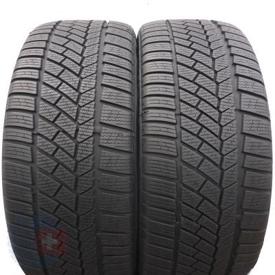 2 x CONTINENTAL 245/45 R18 100V XL ContiWinterContact TS830P RunFlat BMW Winterreifen 2015 7,8mm