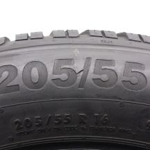 8. 205 55 16 2x CONTINENTAL 205/55 R16 91T ContiWinterContact TS850 Winterreifen 6,5-7,2mm 2015