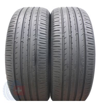 4. 4 x TOYO 215/55 R18 95H Proxes R56 Sommerreifen  DOT21 6.2-7mm 