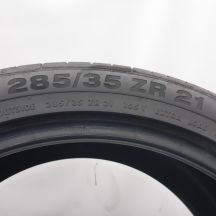 7. 285 35 21 2x CONTINENTA 285/35 ZR21 105Y XL ContiSportContact 5P M0 Sommerreifen 2018 7mm