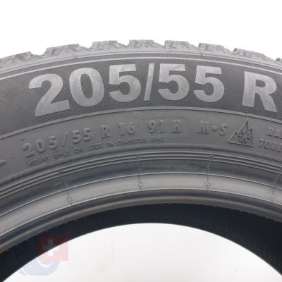 7. 205 55 16 2x SEMPERIT 205/55 R16 91H Speed-Grip 5 Winterreifen 2025 7,2mm WIE NEU 