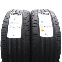 225 55 16 2x CONTINENTAL 225/55 R16  99Y XL EcoContact 6 Sommerreifen 2021 VOLL WIE NEU 