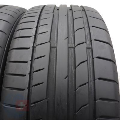 3. 2 x CONTINENTAL 225/40 R18 92Y XL ContiSportContact 5 M0 Sommerrifen  2017 6.2-6.8mm