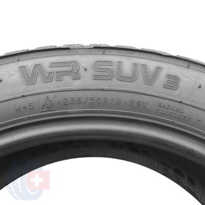 6. 235 50 19 4x NOKIAN 235/50 R19 99V WR SUV 3 Winterreifen 2015/16  6,8-7,2mm Wie Neu