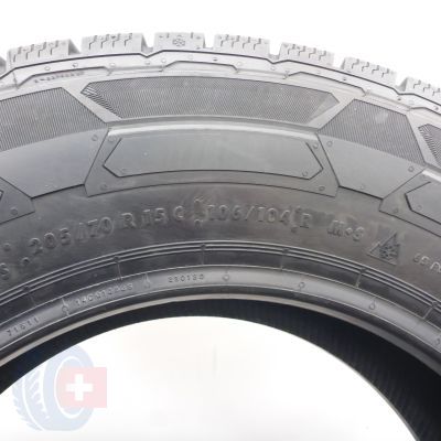 6. 205 70 15C 2x CONTINENTAL 205/70 R15C 106/104R VanContact Winter Winterreifen 2022 Ungebraucht  