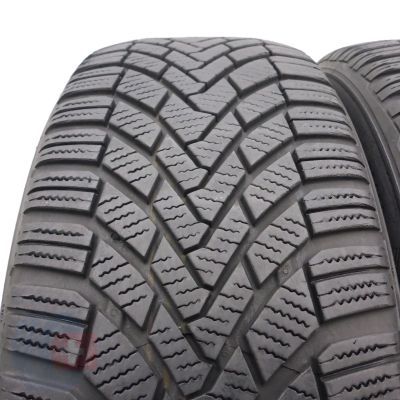 3. 205 55 16 2x CONTINENTAL 205/55 R16 91T ContiWinterContact TS850 Winterreifen 6,5-7,2mm 2015