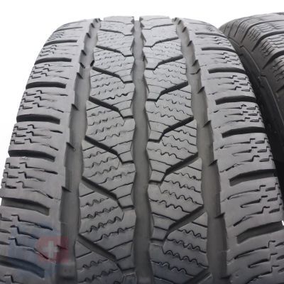 2. 215 75 16C 2x CONTINENTAL 215/75 R16C 113/111R VanContact Winter Winterreifen 2017 7mm
