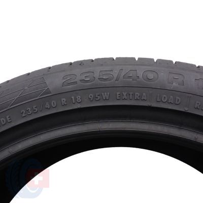 4. 235 40 18 2x CONTINENTAL 235/40 R18 95W XL ContiSportContact 5 Seal Sommerreifen 7-7,5mm 2022