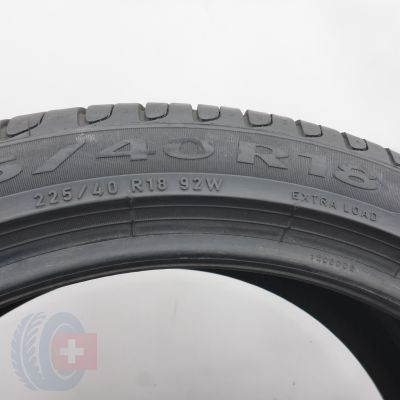 6. 225 40 18 2x PIRELLI 92W XL Cinturato P7 Sommerreifen 2014/15 7,2-6,8mm