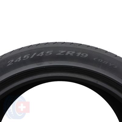 2. 1 x PIRELLI 245/45 ZR19 98Y MGT P Zero Sommerreifen 2022 6,8mm