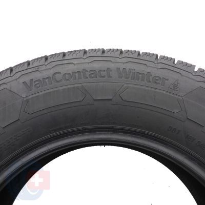7. 235 65 16C 2x CONTINENTAL 235/65 R16C 115/113R VanContact Winter Winterreifen 2022, 2024 7,2mm