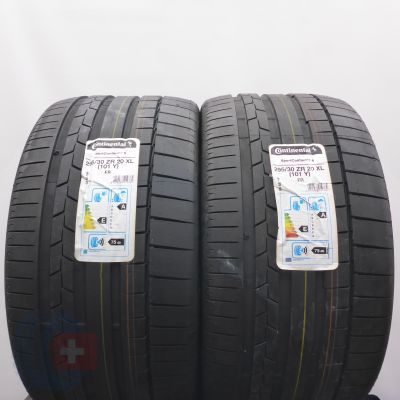 295 30 20 2x CONTINENTAL 295/30 R20 101Y XL SportContact6 Sommerreifen 2018 UNGEBRAUCHT