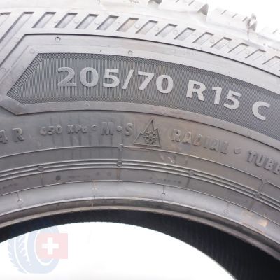 8. 205 70 15C 4x BARUM 205/70 R15C 106/104R SnoVanis 3 Winterreifen 2022 Ungebraucht  