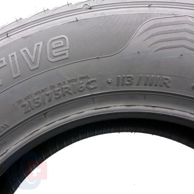 7. 215 75 16C 4x DUNLOP 215/75 R16C 113/111R Econodrive Sommerreifen 2018/19 VOLL WIE NEU