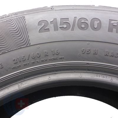 4. 215 60 16 2x CONTINENTAL 215/60 R16 95H ContiPremiumContact5 Sommerreifen 2023 6,2mm