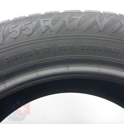 8.  215/55 R17 4x GISLAVED 215/55 R17 98V XL Euro Frost 6 Winterreifen 2021/23 7,8-8,2mm 