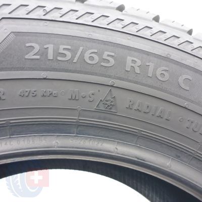 2. 215 65 16C 4x BARUM 215/65 R16C 109/107R Snovanis3 Winterreifen 2023 8,2-10mm
