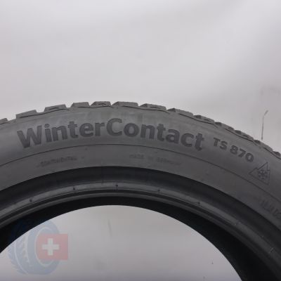 7. 225 50 17 2x CONTINENTAL 225/50 R17 98V XL WinterContact TS870 Winterreifen 2021 7,2mm
