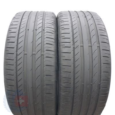 255 50 20 2x CONTINENTAL 255/50 R20 109W XL ContiSportContact 5 J LR SUV Sommerreifen 6mm 2022