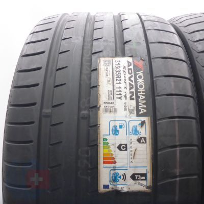 2.  315/35 R21 2x YOKOHAMA 315/35 R21 111Y XL Advan Soprt V105 SILENT BMW Sommerreifen 2020 Ungebraucht  