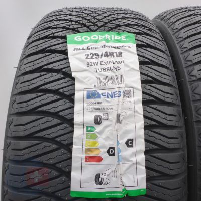3. 225 40 18 2x GOODRIDE 225/40 R18  92W XL All Season Elite Z401 Ganzjahresreifen 2025 VOLL WIE NEU  