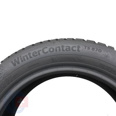 5.  195 55 16 2x CONTINENTAL 195/55 R16  91H XL WinterContact TS 870 Winterreifen 2023 VOLL WIE NEU