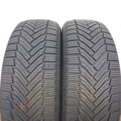 5. 215 60 17  4x MICHELIN 215/60 R17 96H Alpin 6 Winterreifen 2021 7,2-7,5mm