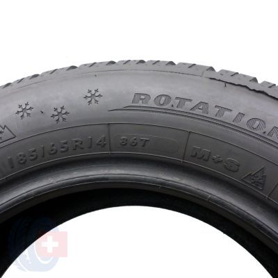 6. 185 65 14 2 x DUNLOP 185/65 R14 86T Winter Response 2 Winterreifen 2017 7mm WIE NEU