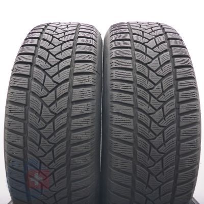 5. 215 65 16 4x DUNLOP 215/65 R16 98H Winter Sport 5 Winterreifen 2022 7,2-8mm