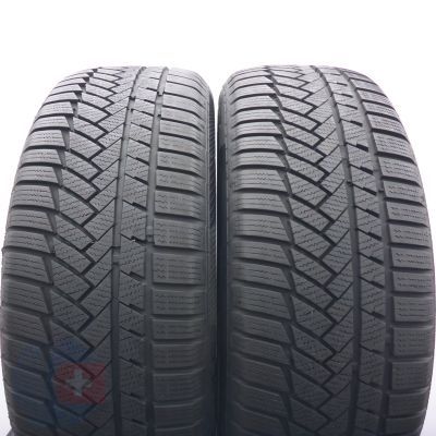 225 55 17 2x CONTINENTAL 225/55 R17 97H WinterContact TS850P BMW MO Winterreifen 2021 7,2-7,4mm