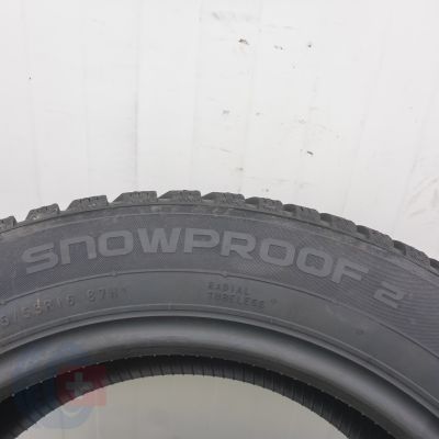 8. 195 55 16 4x NOKIAN 195/55 R16 87H Snowproof 2 Winterreifen 2025 Winterreifen  