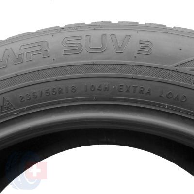 5. 235 55 18 2x NOKIAN 235/55 R18 104H XL WR SUV3 Winterreifen 2017 6,8-7,2mm