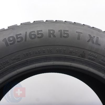 5. 195 65 15 2x CONTINENTAL 195/65 R15 95T XL WinterContact TS870 Winterreifen 2023 6,5mm