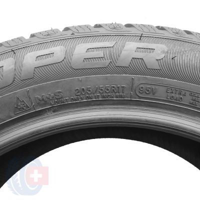 5. 4 x COOPER 205/55 R17 95V XL Discoverer Winter Winterreifen 2022 WIE NEU 7,8-8mm