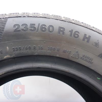 8. 235 60 16 2x CONTINENTAL 235/60 R16 100H WinterContact TS 850 P SUV Winterreifen 2021 Ungebraucht   