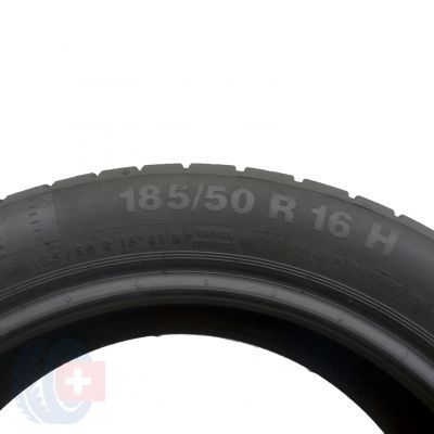 5. 2 x CONTINENTAL 185/50 R16 81H 6.8mm ContoEcoContact 5 Sommerreifen DOT17
