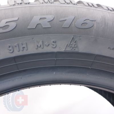 4.  205 55 16 1x PIRELLI  205/55 R16 91H Winter 2 Cinturato Winterreifen 2023 7,8mm WIE NEU