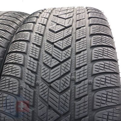 4. 275 45 21 2x PIRELLI 275/45 R21 110V XL Scorpion Winter M01 Winterreifen 2023 WIE NEU 7-7,2mm