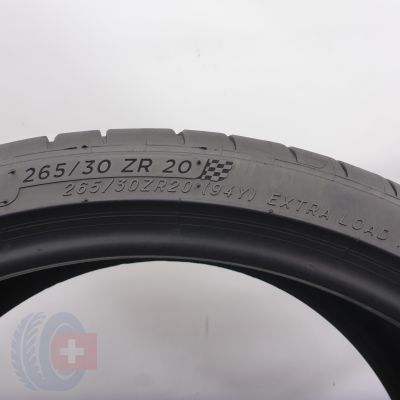 4. 265 30 20 1x MICHELIN 265/30 ZR20 94Y XL Pilot Sport 4S Sommerreifen 2020 6,5mm