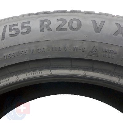 7. 255 55 20 4x CONTINENTAL 255/55 R20 110V WinterContact TS 870 P Winterreifen 2023 8,2mm WIE NEU