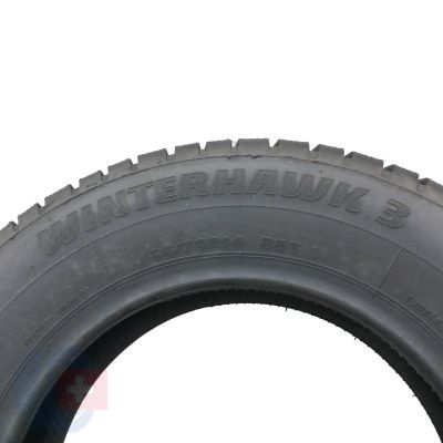 6. 185 70 14 4x FIRESTONE 185/70 R14 88T WinterHawk 3 Winterreifen 2018 VOLL Wie Neu