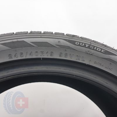 8. 245 40 19 4x ZEETEX 245/40 R19 98V XL WH100 Winterreifen 2024 7,8-7,5mm