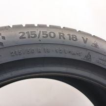 5. 215 50 18 4x CONTINENTAL 215/50 R18 92V WinterContact TS 870 P Winterreifen 2023/24/25 8,2-7,8mm WIE NEU 