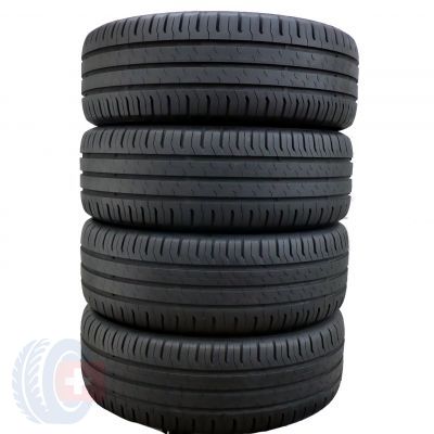4 x CONTINENTAL 185/55 R15 82H ContiEcoContact 5 Sommerreifen DOT16 6-6,8mm