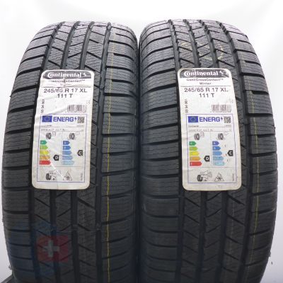5. 245 65 17 4x CONTINENTAL 245/65 R17 111T XL ContiCrossContact Winter Winterreifen 2023 VOLL