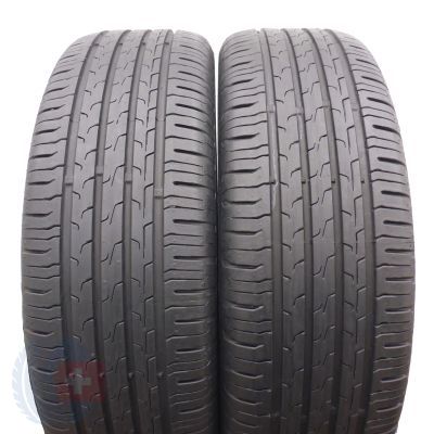 3. 205 60 16 4x CONTINENTAL 205/60 R16 92H EcoContact 6 Sommerreifen 6,2mm 2023