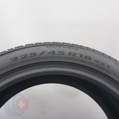 4. 225 45 18 2x PIRELLI 225/45 R18 95Y XL Cinturato P7 Sommerreifen 2023, 2025 6,5mm